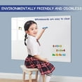 thumbnail image 5 of golytefs Magnetic White Board Sticker Wall Dry Erase Board Include Marker Magnet Eraser, 5 of 9