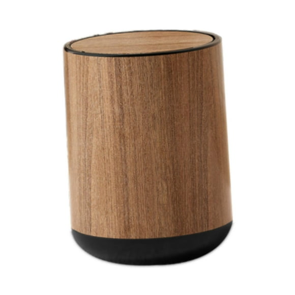 Papelera de 15 litros, cubo de basura, debajo del escritorio, cocina, dormitorio, casa, oficina, lavandería, baño, papelera, cubo de basura Con tapa