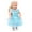 Blue, variant on A-Waroom 1Pcs 18 inch Dolls Dress Wedding Dress Party Dress Costume for 18 inch Doll