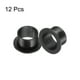 thumbnail image 3 of 12 piezas de rodamientos de manga con brida, bujes de plástico ID 15.1 mm x OD 17 mm x longitud 12 mm, bujes de nylon, negro, 3 of 6