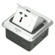thumbnail image 2 of Toma de corriente eléctrica de piso, toma de piso emergente, caja de piso eléctrica, receptáculo eléctrico de piso, ingeniería de precisión, 2 of 9