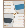 thumbnail image 4 of Blue Non-Slip Stair Treads for Wooden Steps, 15 Pack-8x30in Carpet Stair Mats with Adhesive Backing, Noise-Reducing Step Covers for Indoor Stairs, Easy to Install & Residue-Free, 4 of 7