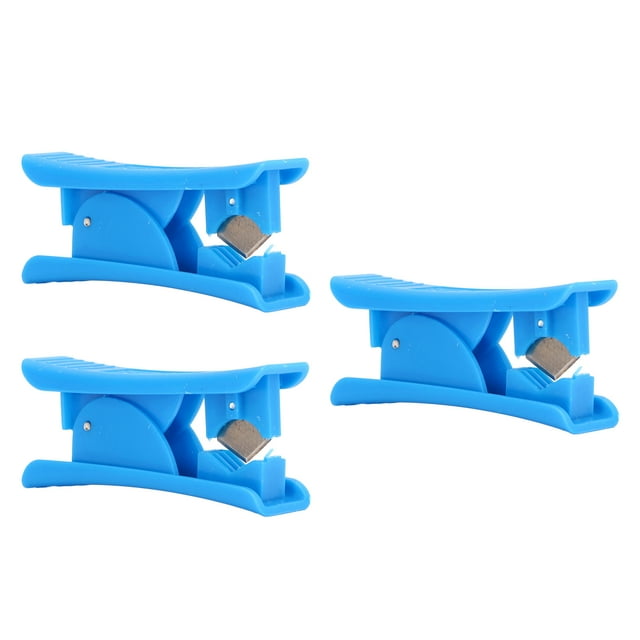 Cortador de tubos de PTFE, 3 piezas Cortador de tubos de PTFE Cortador de tubos de plástico Cortador de tubos de manguera Diseño de clase mundial