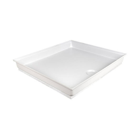 Icon 15962 Shower Pan Assembly SP100-PW, Center Drain