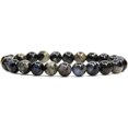 thumbnail image 1 of Natural Llanite Gemstone 8mm Round Beads Stretch Bracelet 7" Unisex, 1 of 4