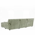 thumbnail image 6 of 110" Modular Sofa | Petal Armrest & Free Movement Ottoman | Charging Ports, 6 of 11