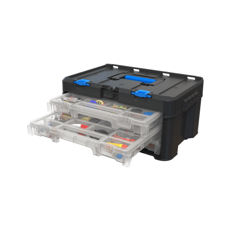 Hart STACK System, 3 Cases Organizer Unit, Fits Modular Storage System