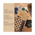 thumbnail image 3 of Studio Mercantile 5-in-1 Dice Box Game Set, 3 of 6