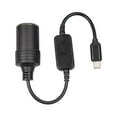 thumbnail image 2 of Cable convertidor hembra 5V USB C macho a 12V CUTICAT para encendedor de cigarrillos de coche 0.6 m, 2 of 8