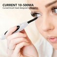 thumbnail image 4 of Electric Heated Eyelash Curler USB Charge Makeup Curling Kit White, 4 of 5