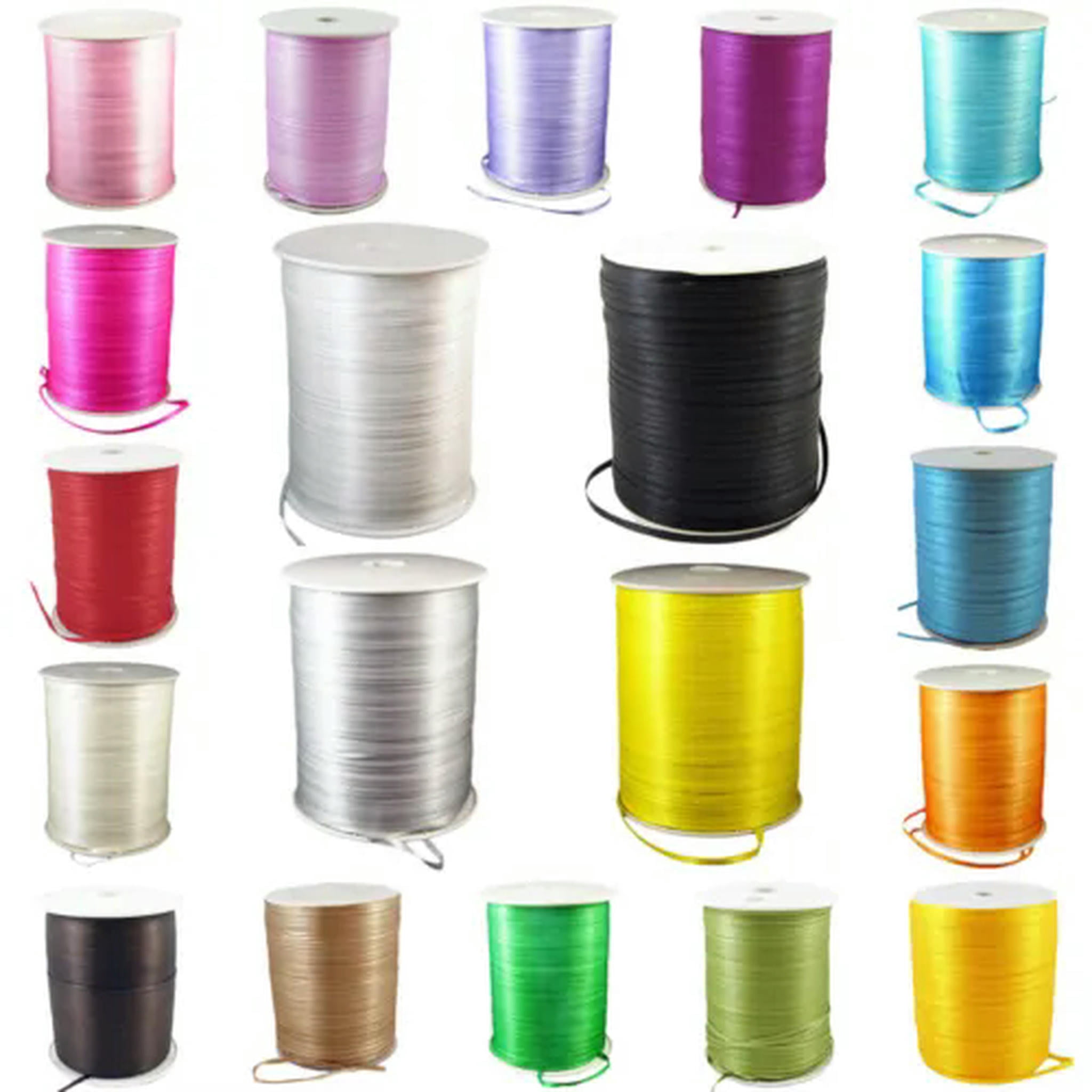 U8MO 880yds/Roll 3mm Double Face Satin Ribbons Reel Gift Wrapping Wedding Craft 1/8"-Black