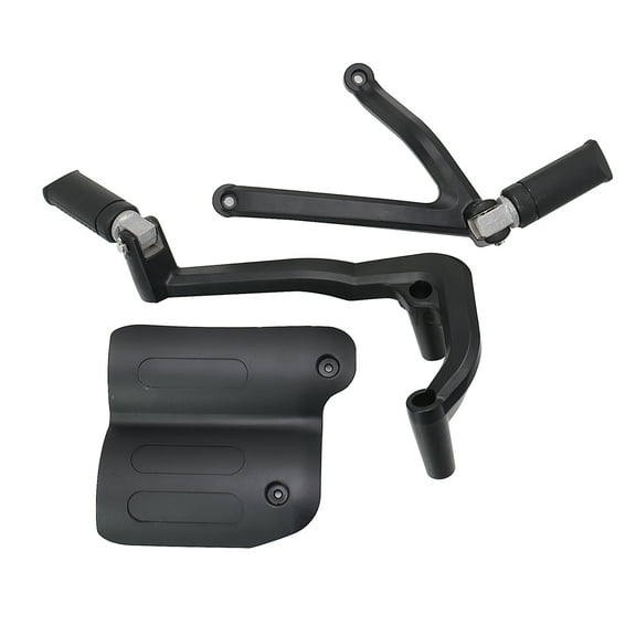 For Sportster S 1250 RH1250 2022 2021 Motorcycle Rear Passenger Foot Pegs Footpegs Pedal & Mount Fit Heat Shield Deflector Cover