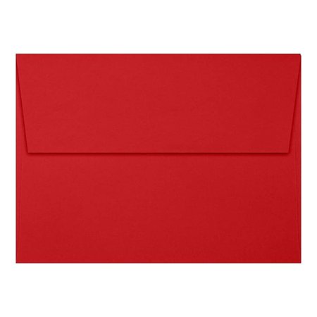 UPC: 0609788006701 | LUX Invitation Envelopes  A7  Peel & Stick Closure  Ruby Red  Pack Of 50