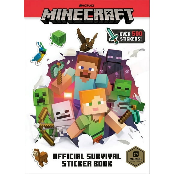 Minecraft Official Survival Sticker Book (Minecraft) (Paperback)