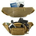 thumbnail image 3 of Aegis EDC Range Carry Fanny Pack Bag Waist Pouch with Adjustable Strap (Khaki), 3 of 5