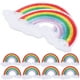 thumbnail image 2 of WORGEOUS 10 Uds. Parches decorativos, parche bordado con plancha, apliques bordados para bricolaje, 2 of 7