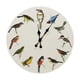 thumbnail image 1 of Reloj de pared de pájaro, reloj de pared moderno, silencioso, minimalista, decorativo, de madera para 12 pulgadas, 1 of 9