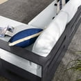 thumbnail image 2 of Tahoe 2-Piece Right-Facing Chaise Sectional Sofa Set in Gray White, 2 of 7