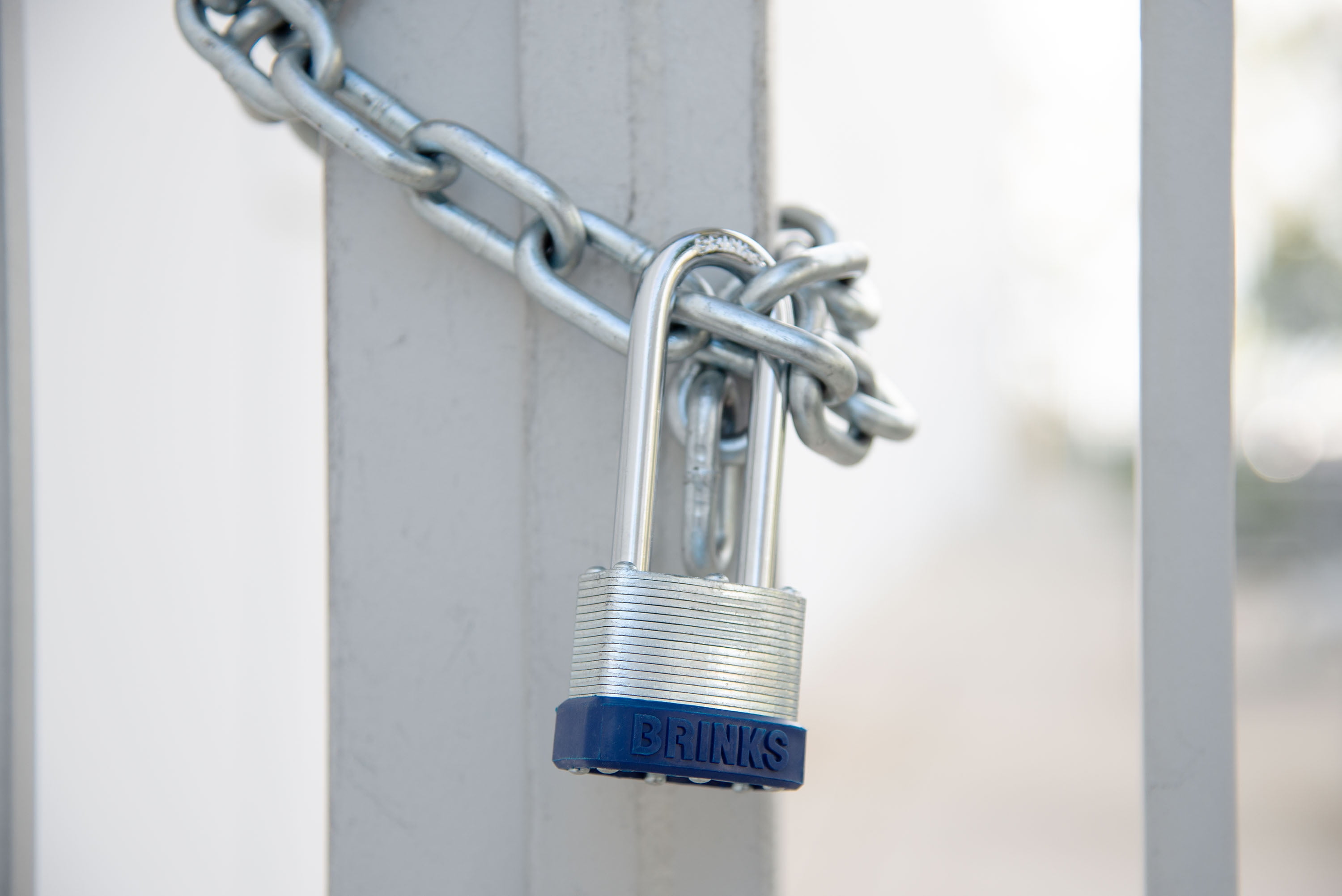 (6 pack) Brinks 44mm Laminated Steel Padlock with 2.5in Shackle
