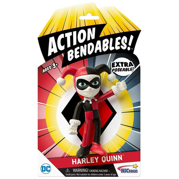 Figurines d'Action - Comics DC - Harley Quinn Pliable Neuf ab-5014