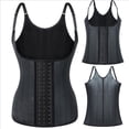 thumbnail image 3 of 25 Faja Reductora Huesos Acero Latex Transpirable Tummy Wrap para Fiesta (S Negro), 3 of 9