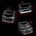 thumbnail image 2 of Yokua Multi-purpose Desk Business Card Name Holder Clear Name Card Organizers Holder, 2 of 9