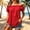 Red, variant on Women Y2K Polka Dot Peplum Tops Elegant Puff Short Sleeeve Off The Shoulder Blouses Y2K Boho Summer Dressy Trendy Sexy Lightweight Blouse Holiday Beachwear, Black S