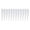 White, variant on Almencla 12pcs 4" Fletches Fletching DIY Shaft Decoration Tool - White
