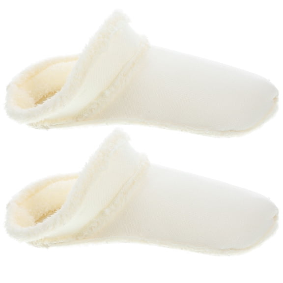 ibasenice Slipper Clogs For Women 1 Pair Plush White