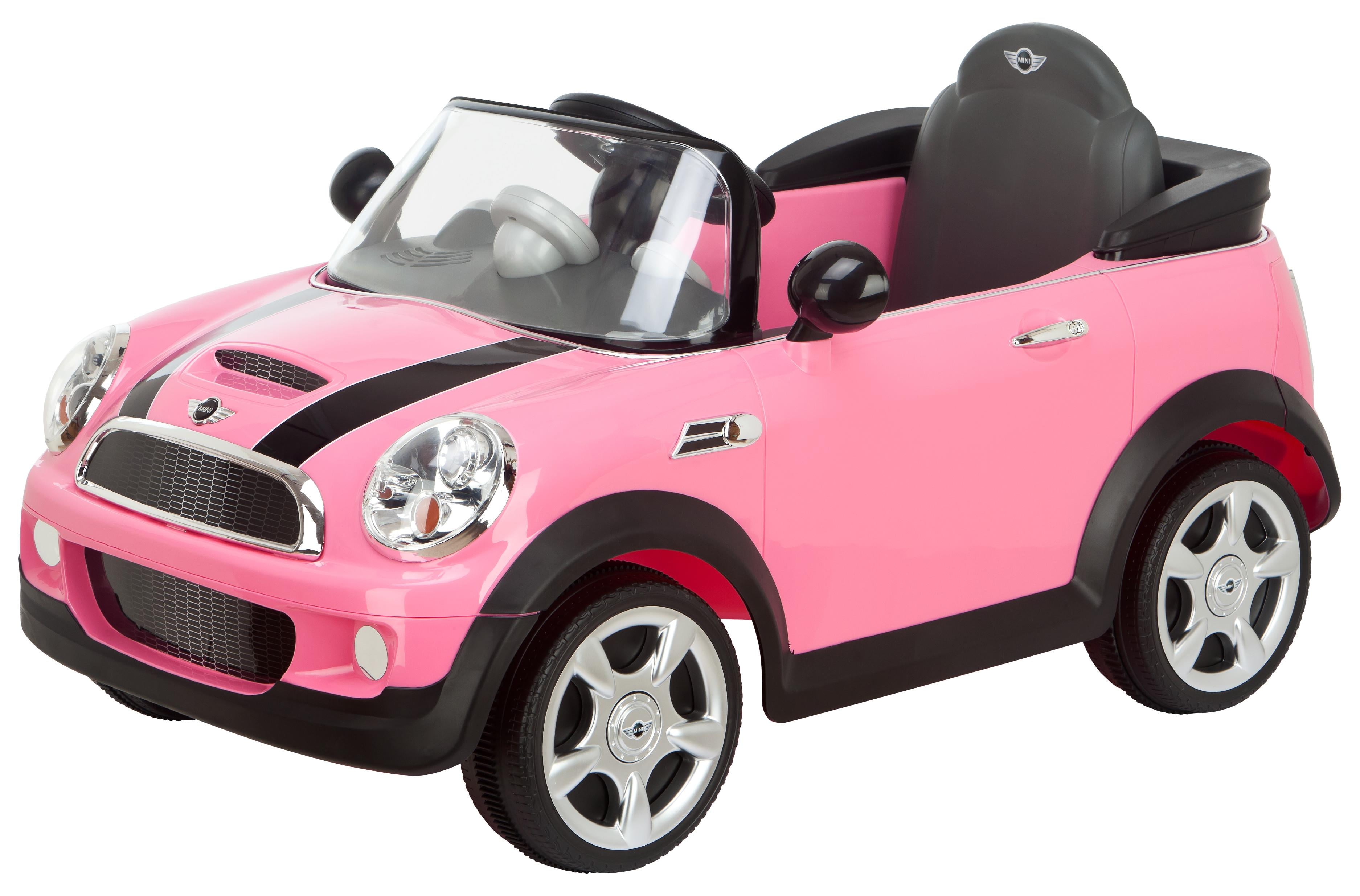 toddler pink mini cooper