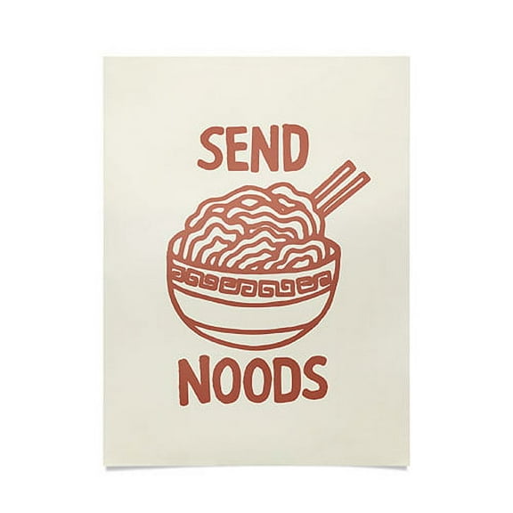Society6 Send Noods by Nick Quintero Art Print