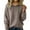 03# Dark Gray, variant on Sweaters for Women Long Sleeve Knits Hoodie Cozy Lightweight Pullover Merino Wool Fall Winter Tops Green L