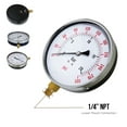 thumbnail image 3 of Supply Giant 4.5" Utility Dry Water Pressure Gauge 300 PSI, 1/4" NPT Lower Mount, 3 of 5