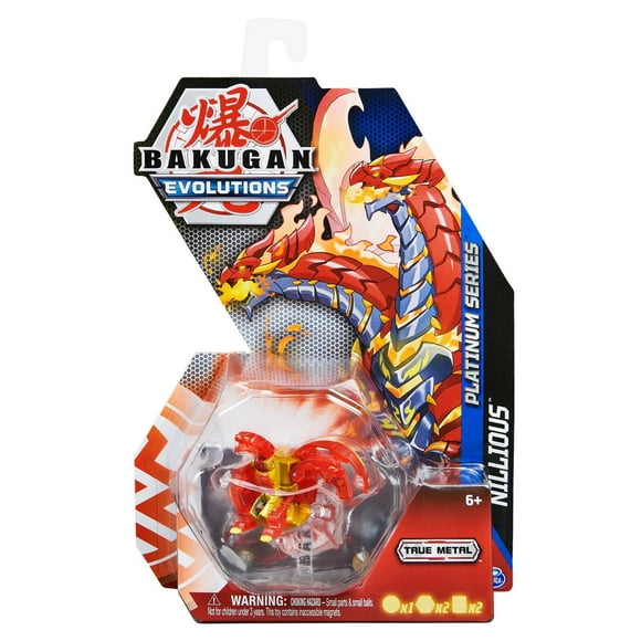 Pyrus Nillious fundido a presión de la serie Platinum de Toy Bakugan Evolutions