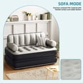 thumbnail image 3 of Uforic Queen Size Air Mattress with Built-in Air Pump, Black Bed Skirt and Gray Top Including Repair Kit and Storage Bag, Supports Inflation/Deflation, 3 of 7