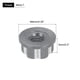 thumbnail image 2 of Tuercas Hexagonales de Aluminio Unique Bargains M4 para Ruedas RC Color Titanio 4Pcs, 2 of 6
