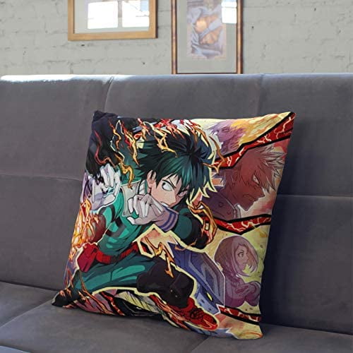 My hero top academia pillow