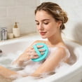 thumbnail image 6 of TAROFIIH Silicone Bath Ball with Finger Strap â Soft Textured Silicone Shower Scrubber with Non- Strap, Rich Foam Body Exfoliator for Men Women, Gentle Daily Body Cleansing for Smooth Skin, 6 of 6