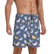 thumbnail image 2 of Balery Cute Baby Animals Pantalones cortos de pijama de punto de algodón para hombre con cinturilla y bolsillos-XX-Large, 2 of 6