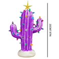 thumbnail image 3 of Advancent Cactus de Navidad de resina con luces, adorno de de Cactus de Navidad nostálgico Vintage, decoraciones de Navidad Kits de decoración para fiestas No.2 Advancent HA042673-02, 3 of 6