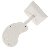 OFFIGAM Earrings Holder Organizer for Jewelry White Burlap Home Use 1Pack