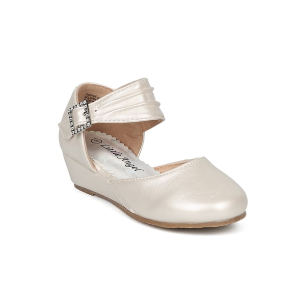 New Girl Little Angel Sophie976D Ankle Strap d'Orsay Ankle Strap Low