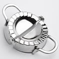 thumbnail image 1 of ORUYROP (L- 12cm )-Stainless Steel Dumpling Calzone Ravioli Empanada Turnover Pierogi Maker Mould,Pastry Dough Press (L-4.7), 1 of 1