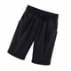 thumbnail image 5 of Pantalones cortos Cintura elástica Pantalones cortos sueltos Mujer Trajes de verano, Negro, XXL Eigraketly AP002089-24, 5 of 6