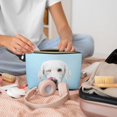 thumbnail image 2 of Makeup Bag - Puppy Licks Nose Cosmetic Bag Portable Travel Toiletry Bag for Women Small Make Up Organizer Bag Zipper Pouch Travel Essentials, 2 of 8