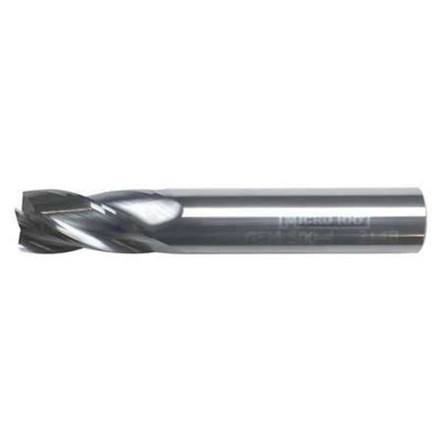 CC 4FL Carb End Mill 4.00mm Uncoated 