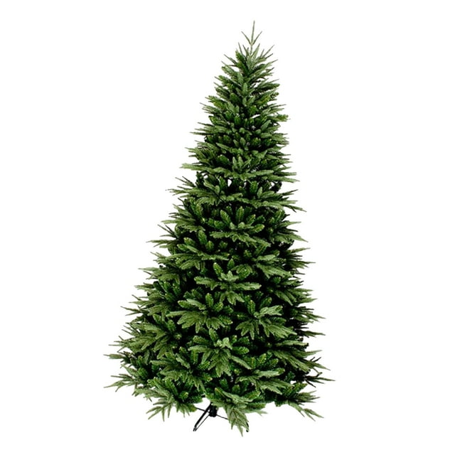 GUOOL Simulation Artificial Xmas Tree with Stable Base Decoration Reusable Ornaments 150cm