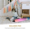 thumbnail image 3 of MOVTOTOP 4pcs Multi-color Blowing Decoration Funny Crayon Pen Balloon Classroom Inflatable Prop, 3 of 7