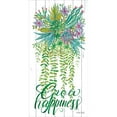 thumbnail image 3 of Jacobs, Cindy 11x18 Black Modern Framed Museum Art Print Titled - Grow Happiness, 3 of 5