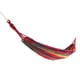thumbnail image 2 of Hamaca portátil individual doble para acampar en el jardín, hamacas de viaje ligeras, color rojo con rayas de colores, 2 of 8